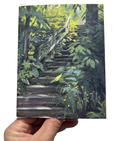 Hidden Stairs Card